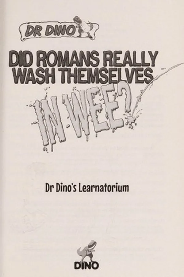 Capa de Did Romans really wash themselves in wee?