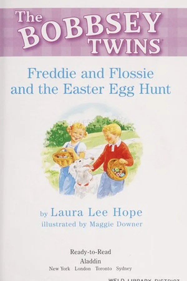 Capa de Freddie and Flossie and the Easter egg hunt