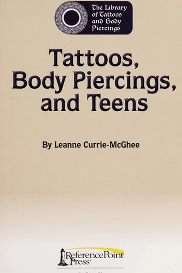 Capa de Tattoos, body piercings, and teens