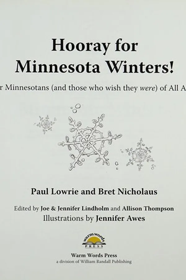 Capa de Hooray for Minnesota winters!