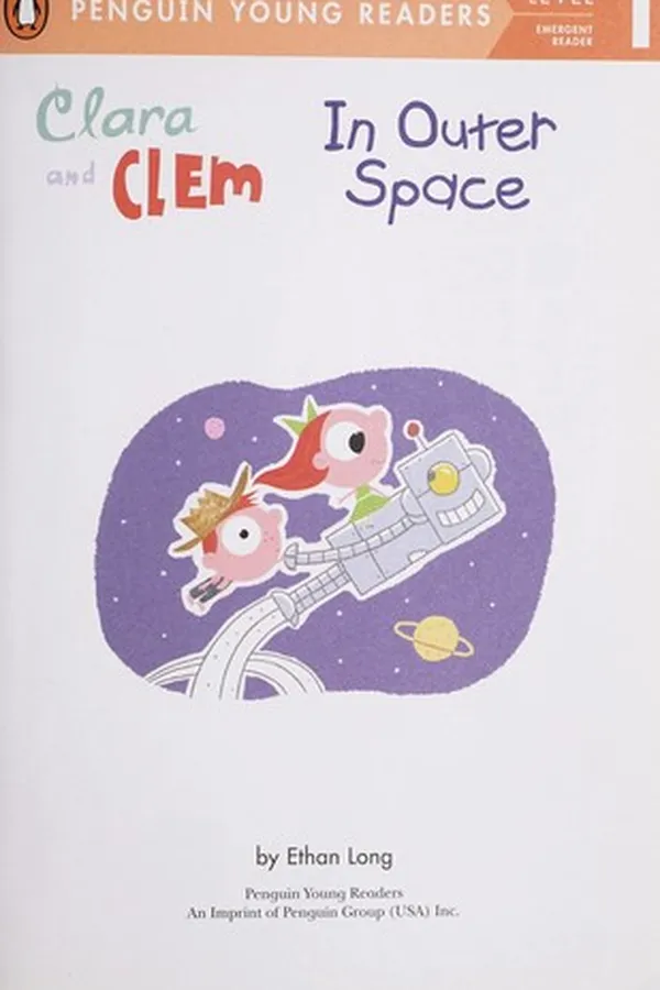 Capa de Clara and Clem in outer space