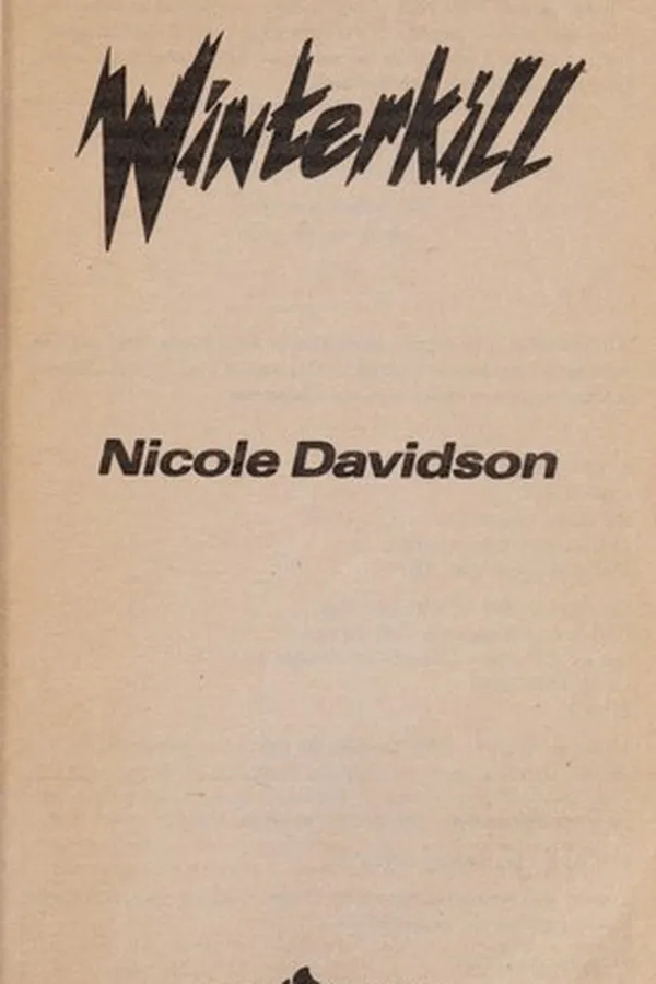 Capa de Winterkill
