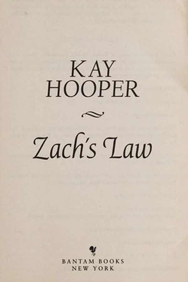 Capa de Zach's law