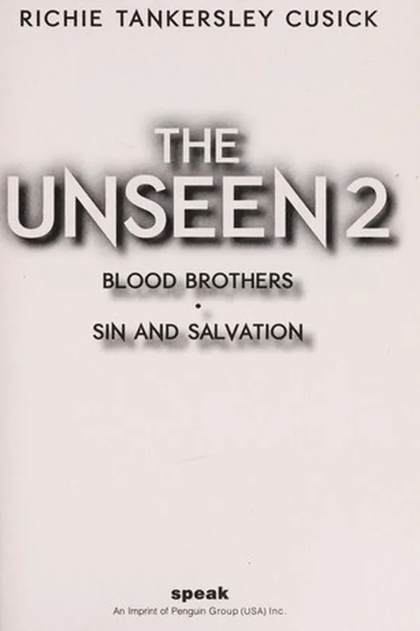 Capa de The unseen 2.