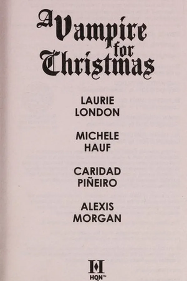 Cover of A vampire for Christmas
