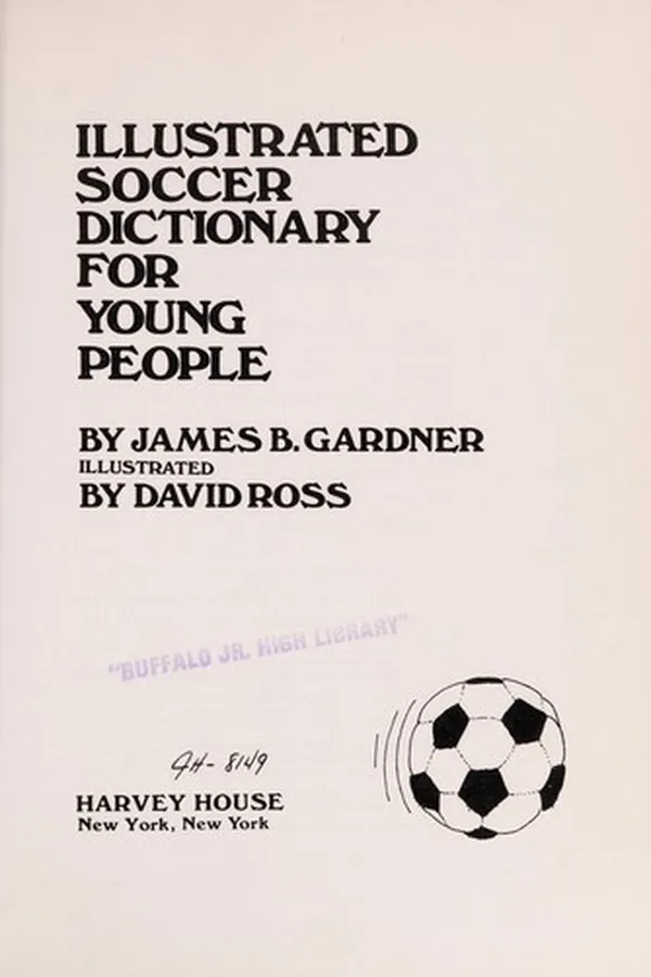 Capa de Illustrated soccer dictionary for young people