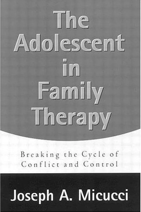 Capa de The adolescent in family therapy