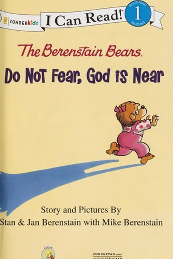 Capa de The Berenstain Bears, do not fear, God is near
