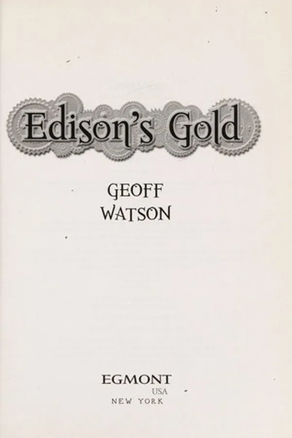 Cover of Edison's gold