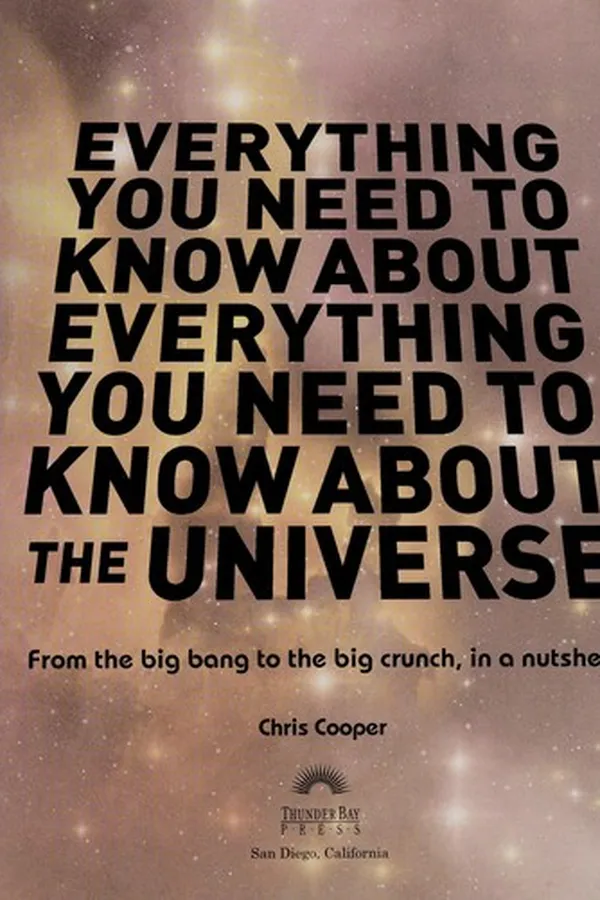 Capa de Everything you need to know about the universe