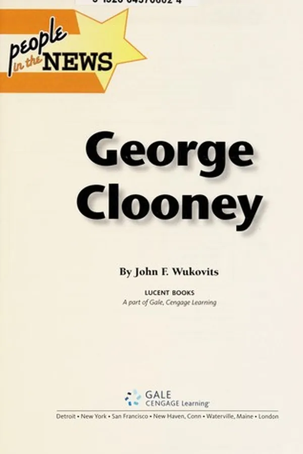 Cover of George Clooney