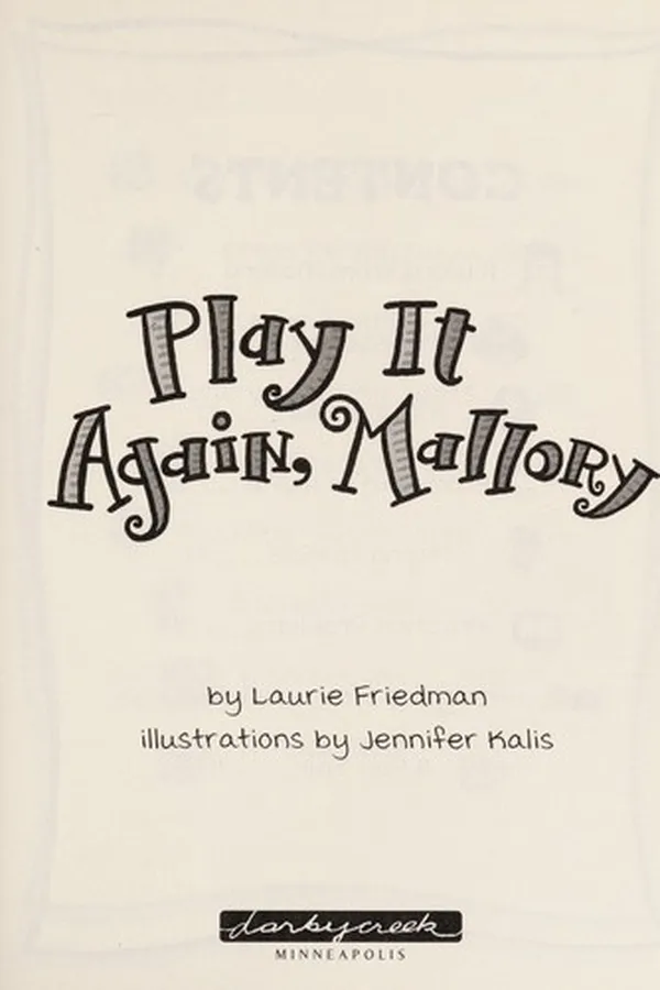 Capa de Play it again, Mallory