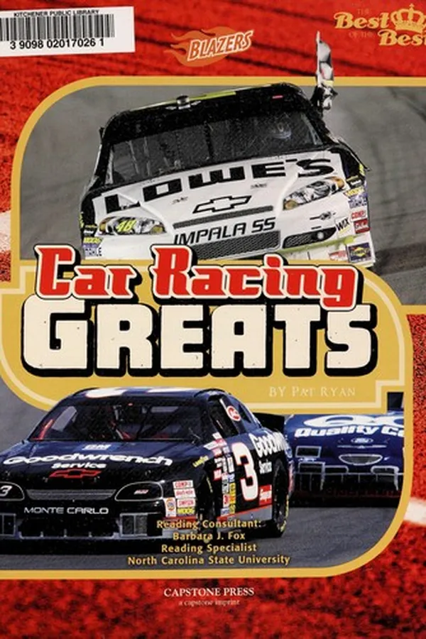 Cover of Car racing greats