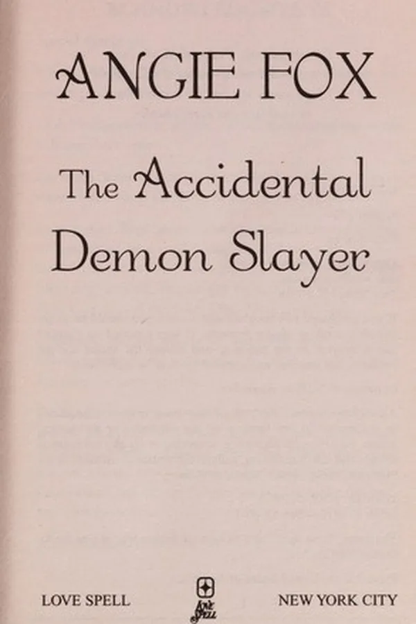 Capa de The accidental demon slayer