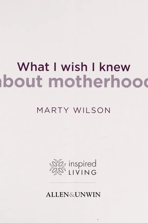 Capa de What I wish I knew about motherhood