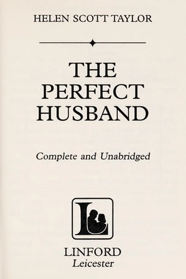Capa de The Perfect Husband