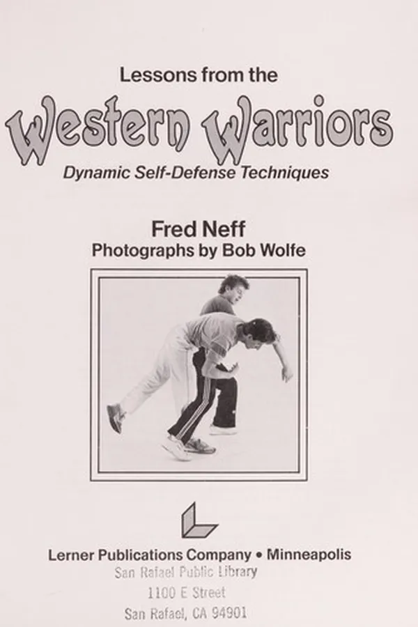 Capa de Lessons from the western warriors