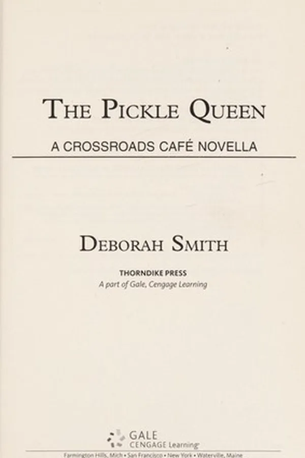 Capa de The pickle queen