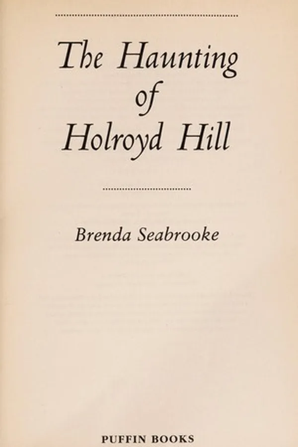 Capa de The haunting of Holroyd Hill