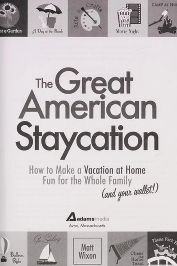 Capa de The great American staycation