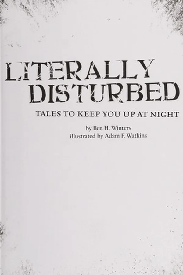 Capa de Literally disturbed