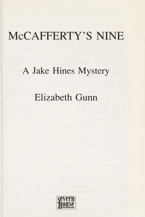 Capa de McCafferty's nine