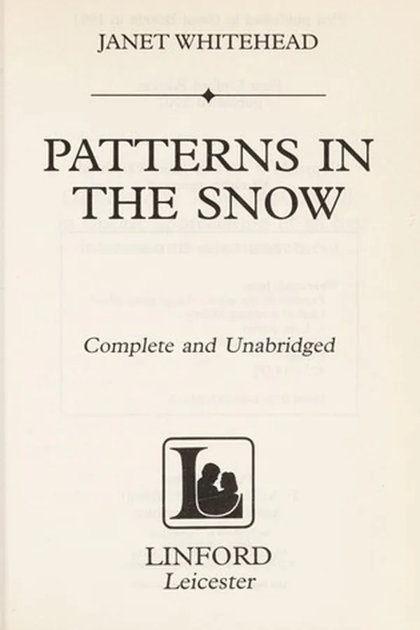 Capa de Patterns in the snow