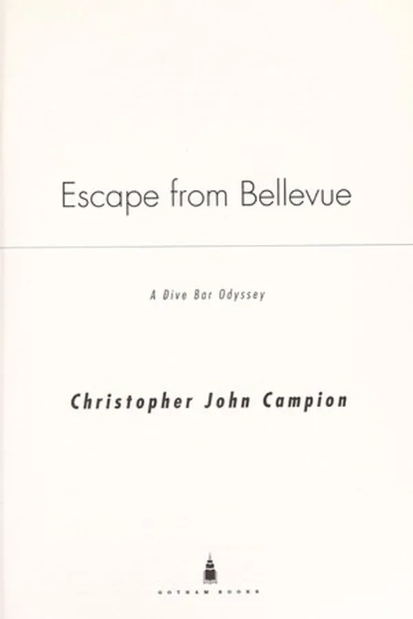 Capa de Escape from Bellevue