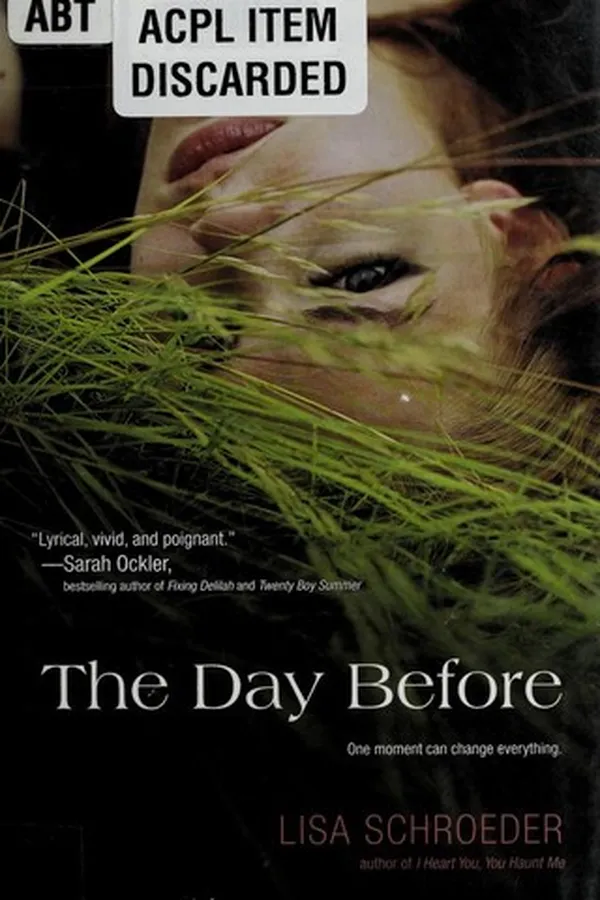 Capa de The day before