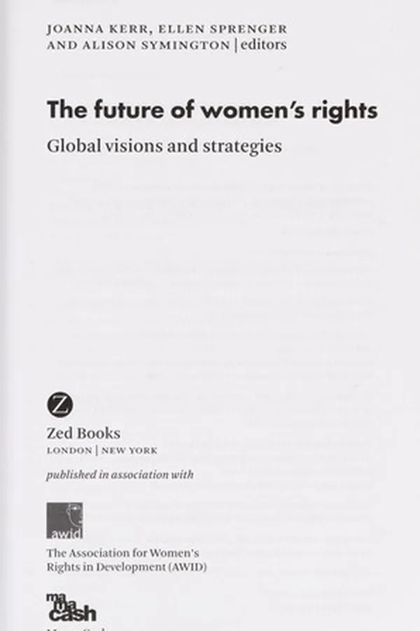 Capa de The future of women's rights