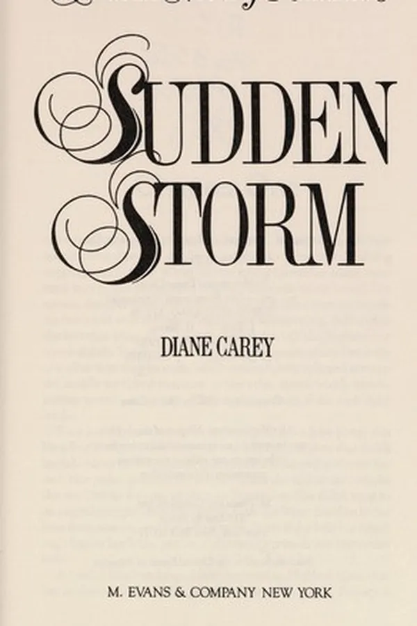 Cover of Sudden Storm
