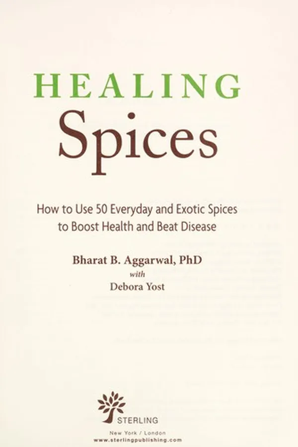 Capa de Healing spices