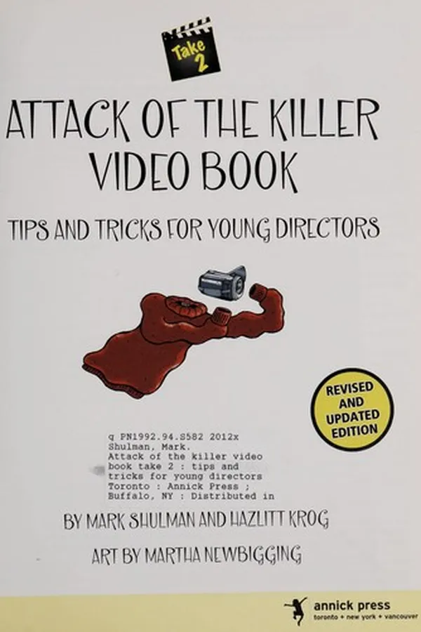 Capa de Attack of the killer video book take 2