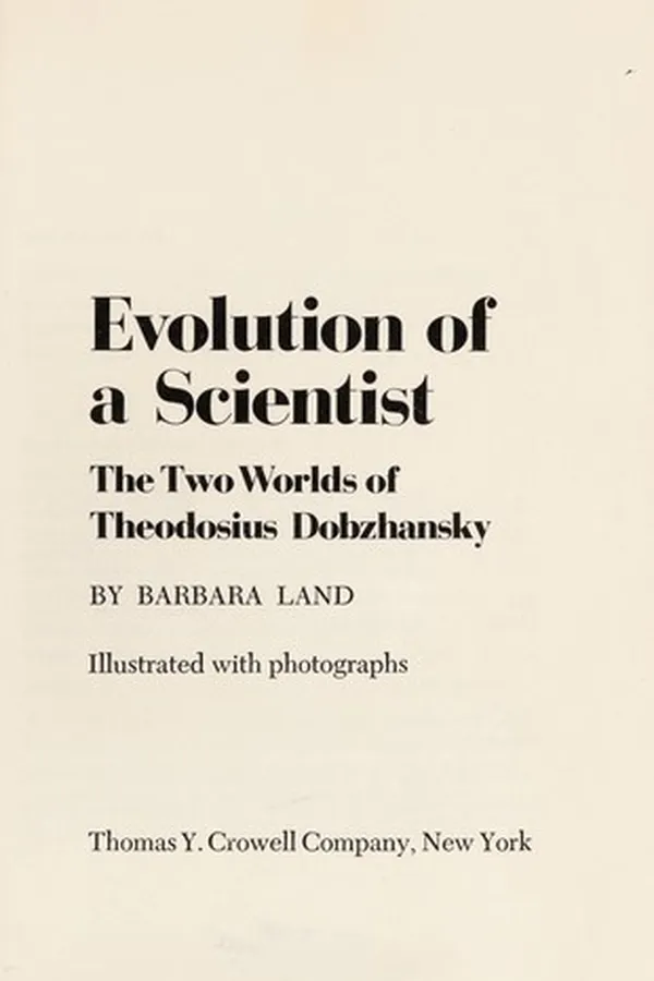 Capa de Evolution of a scientist