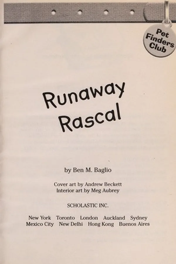 Cover of Runaway Rascal