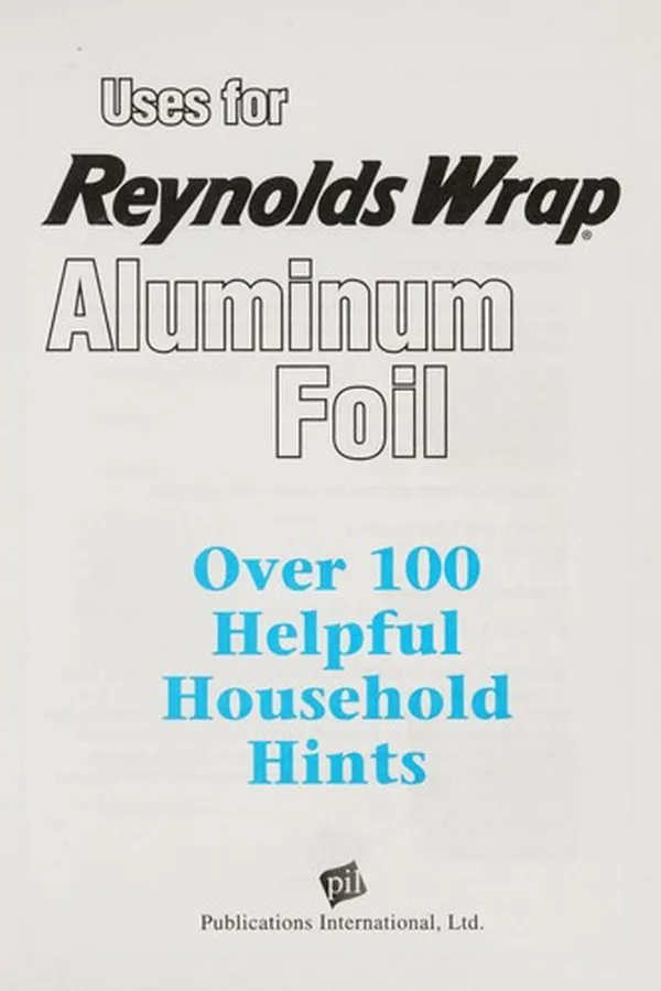 Capa de Reynolds Wrap aluminum foil