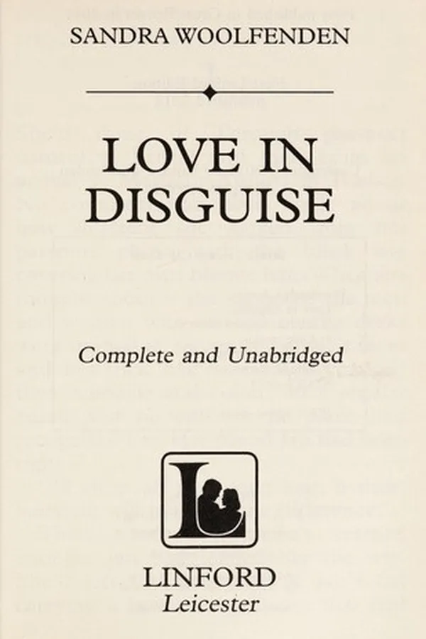 Capa de Love in disguise