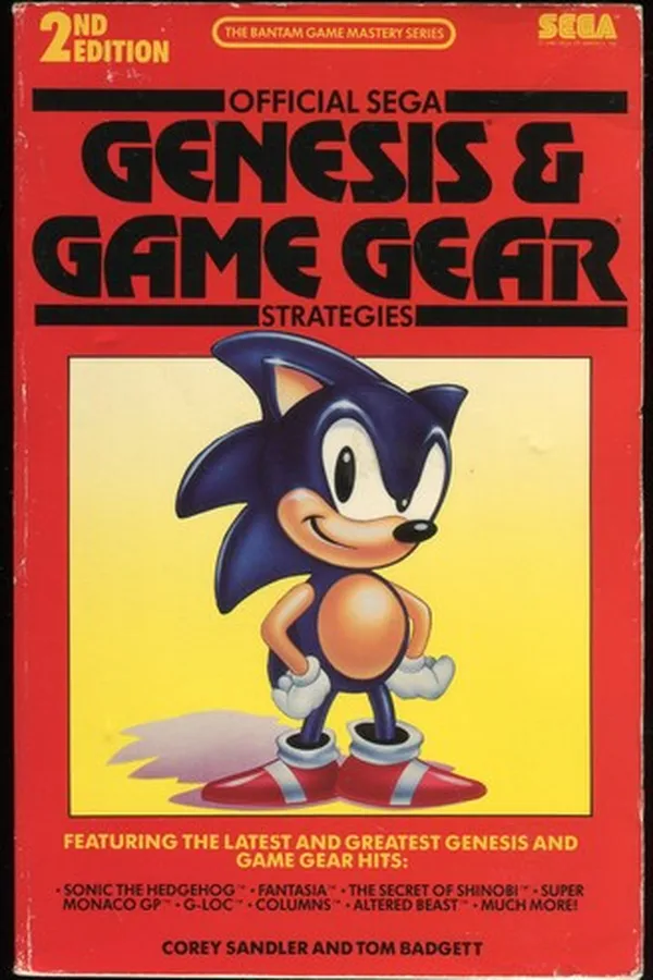Capa de Official Sega Genesis and Game Gear strategies