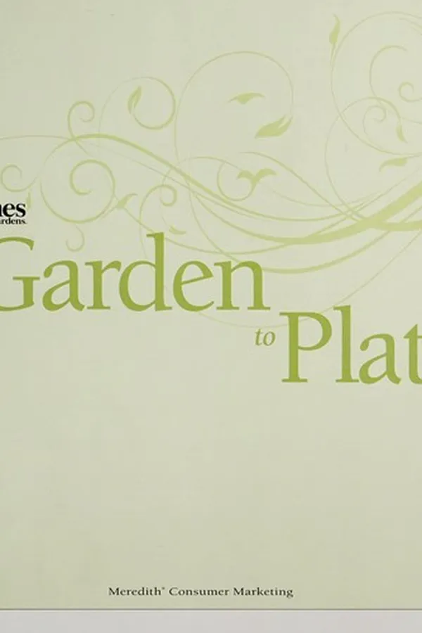 Capa de From garden to plate