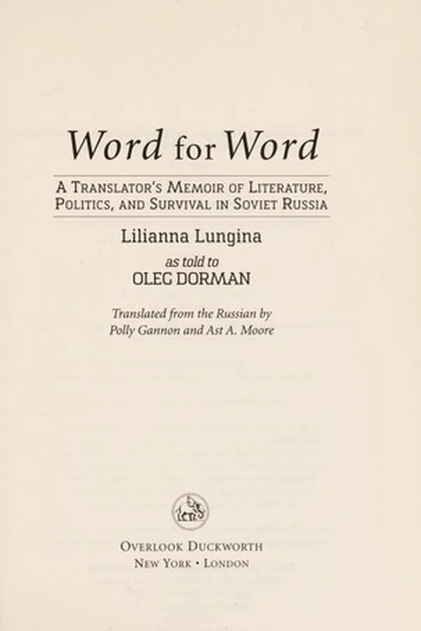 Capa de Word for word