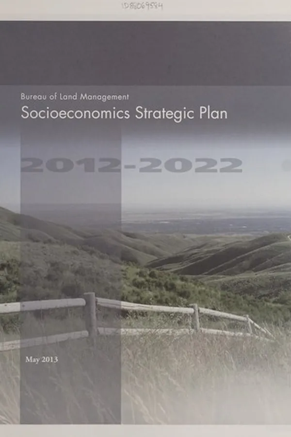 Capa de Bureau of Land Management socioeconomics strategic plan