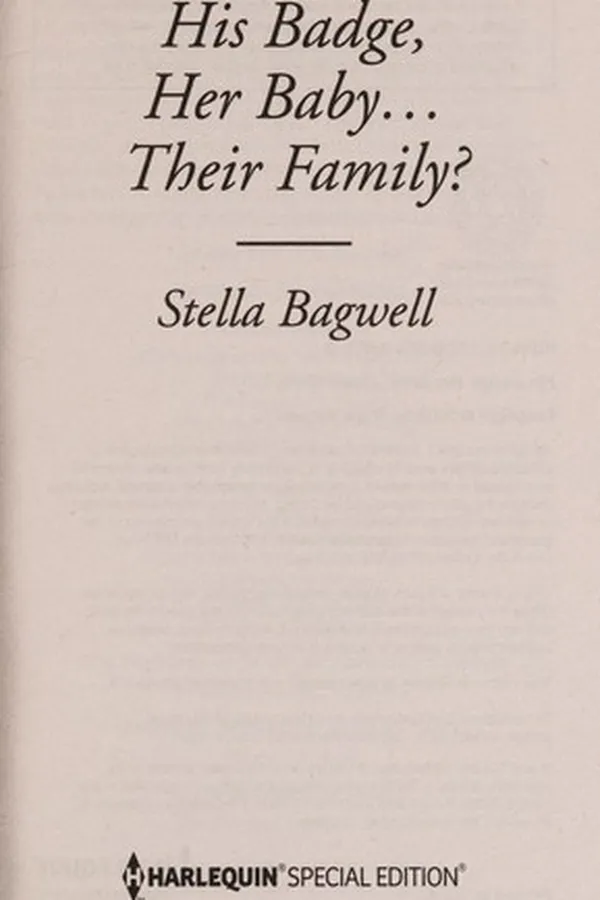 Capa de His badge, her baby ... their family?