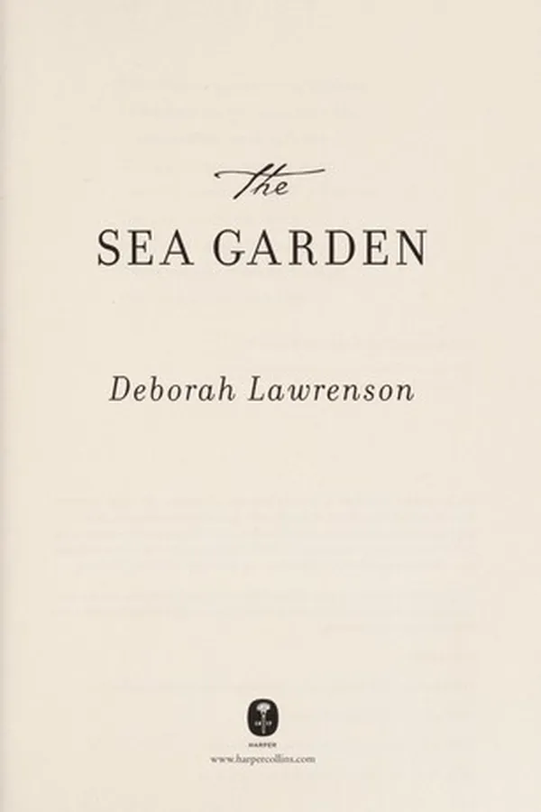 Capa de The sea garden