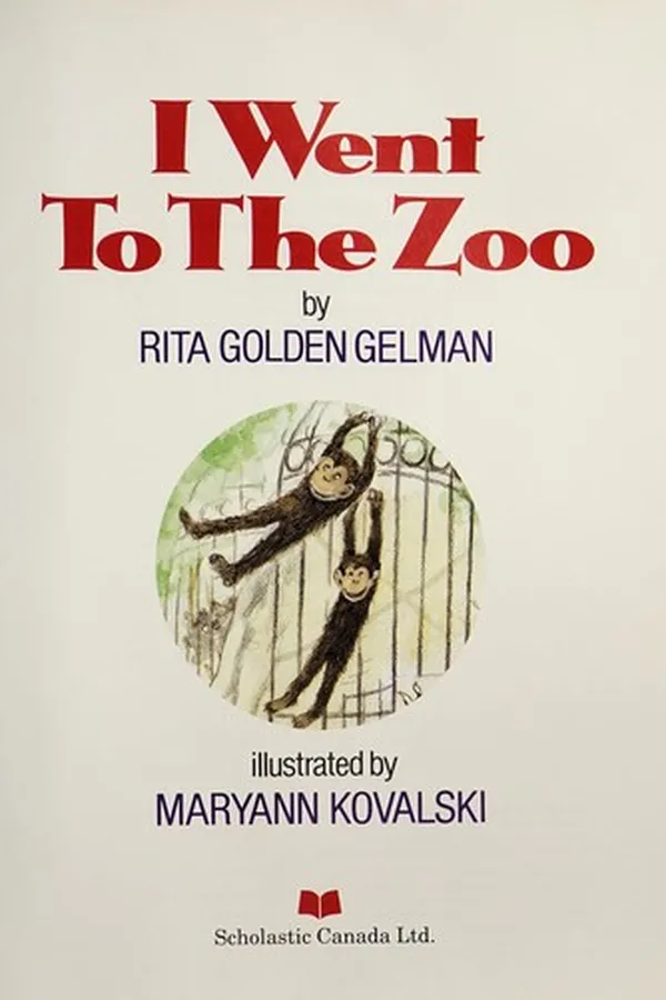 Capa de I went to the zoo