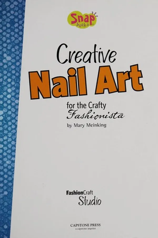 Capa de Creative nail art for the crafty fashionista