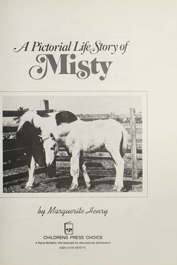 Capa de A pictorial life story of Misty