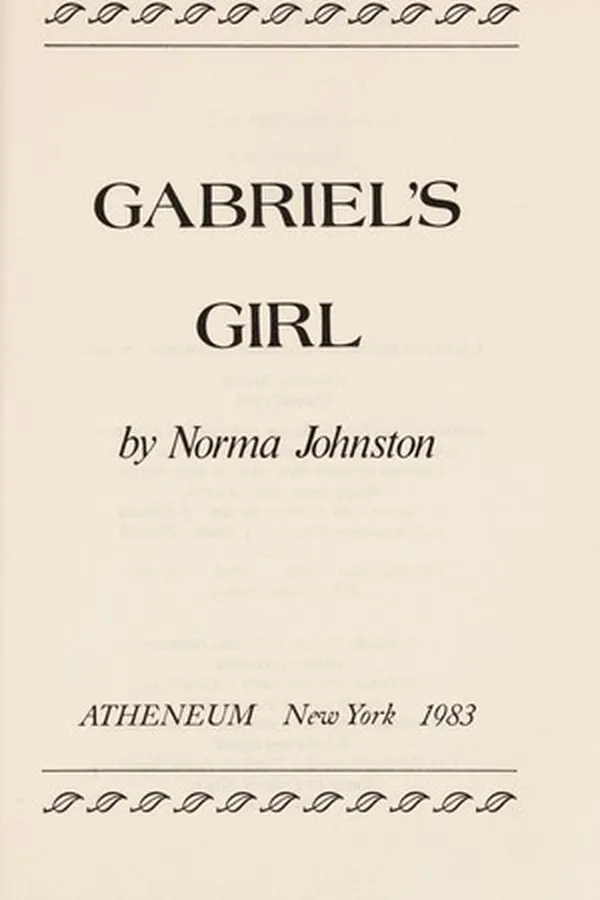 Capa de Gabriel's Girl