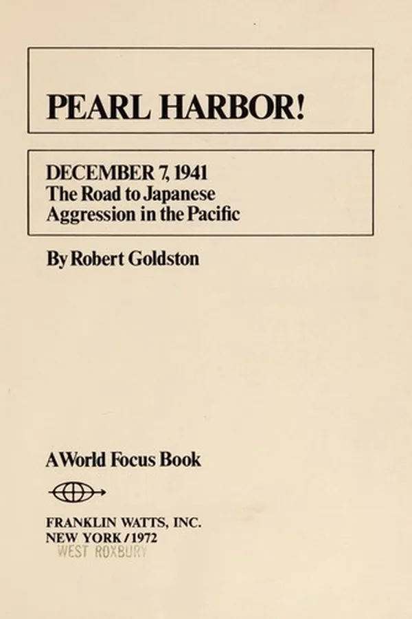 Capa de Pearl Harbor! December 7, 1941