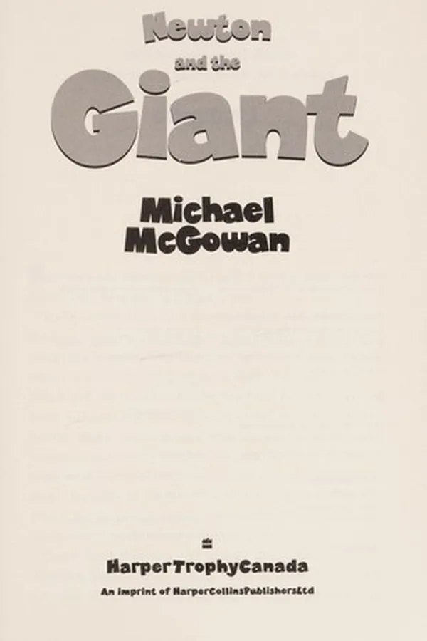 Capa de Newton and the giant