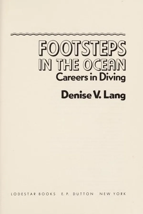 Capa de Footsteps in the ocean